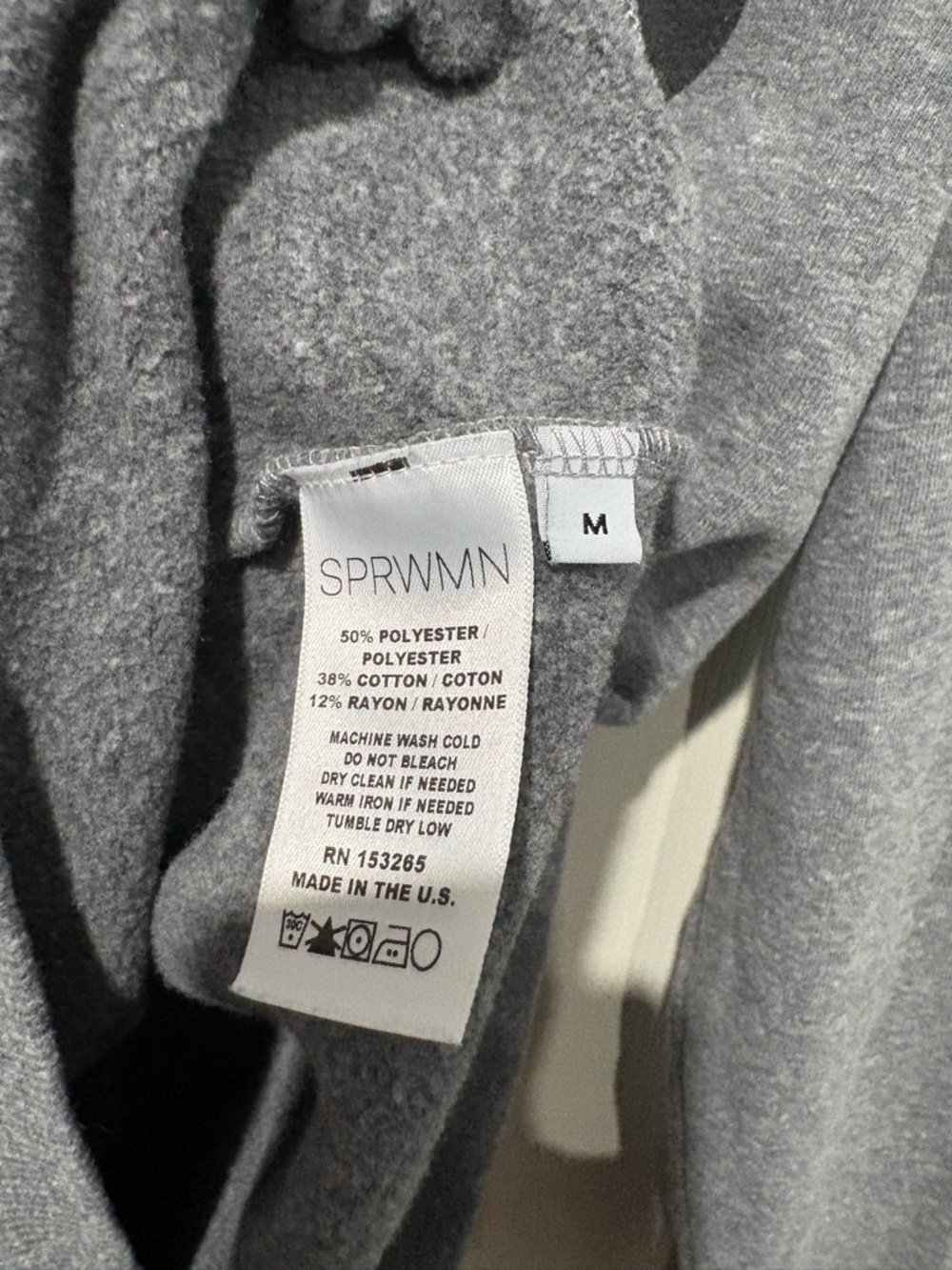 Heather Gray Heart Crewneck Sweatshirt - Casual Pullover - Picture 3 of 4